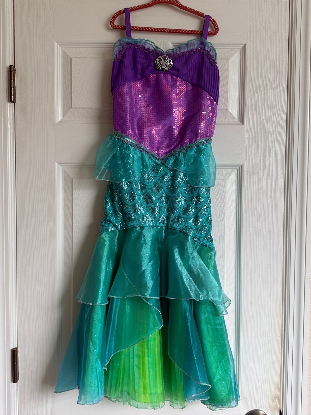 Disney Castle Collection The Little Mermaid Ariel Costume size 7/8
